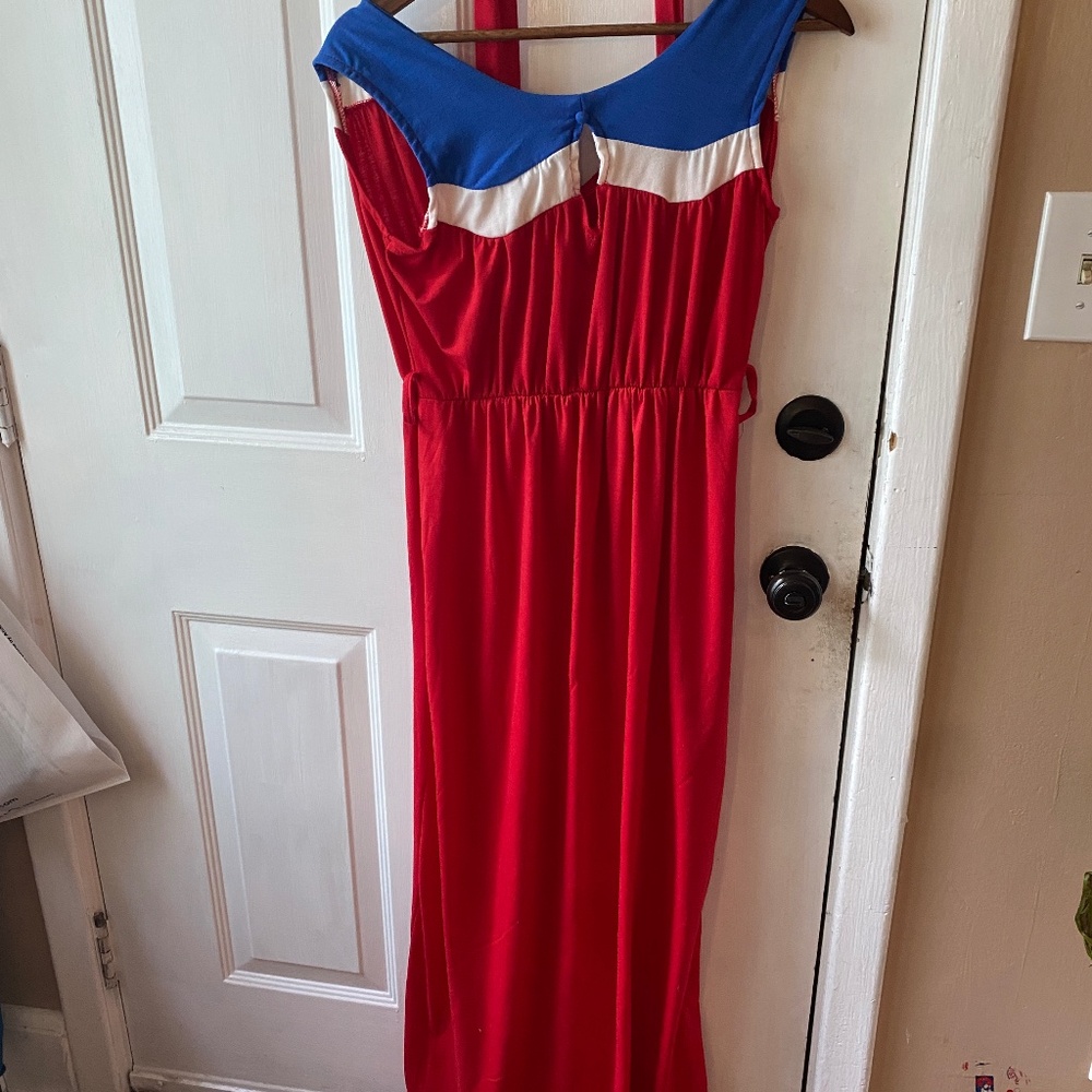 RED WHITE & BLUE MAXI L